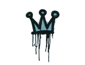 Sealed Graffiti | Little Crown (Wire Blue) image