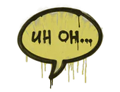 Sealed Graffiti | Uh Oh (Tracer Yellow) image