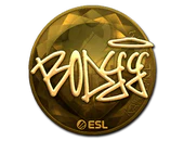 Sticker | bodyy (Gold) | Katowice 2019 image