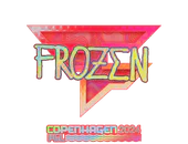 Sticker | frozen (Holo) | Copenhagen 2024 image