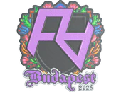 Sticker | Rare Atom (Embroidered) | Budapest 2025 image