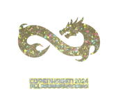 Sticker | Eternal Fire (Glitter) | Copenhagen 2024 image