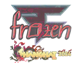 Sticker | frozen (Holo) | Shanghai 2024 image