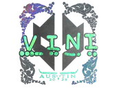 Sticker | VINI (Holo) | Austin 2025 image