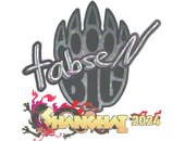 Sticker | tabseN (Glitter) | Shanghai 2024 image