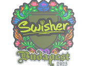 Sticker | Swisher (Embroidered) | Budapest 2025 image