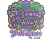 Sticker | Summer (Embroidered) | Budapest 2025 image