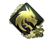 Sticker | Team Spirit (Gold) | Rio 2022 image