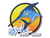 Sticker | Ocean Sunset Stabbyfish image