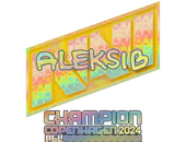 Sticker | Aleksib (Holo, Champion) | Copenhagen 2024 image