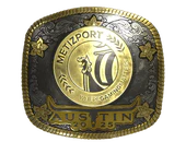 Sticker | Metizport (Gold) | Austin 2025 image
