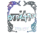 Sticker | brnz4n (Holo) | Austin 2025 image