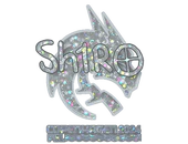 Sticker | sh1ro (Glitter) | Copenhagen 2024 image