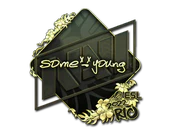 Sticker | sdy (Gold) | Rio 2022 image