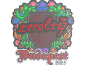 Sticker | xerolte (Embroidered) | Budapest 2025 image