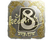 Sticker | headtr1ck (Gold) | Austin 2025 image