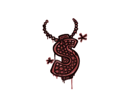 Sealed Graffiti | Bling (Blood Red) image
