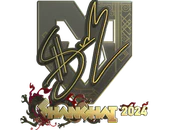 Sticker | siuhy (Gold) | Shanghai 2024 image