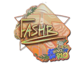 Sticker | FASHR (Holo) | Rio 2022 image
