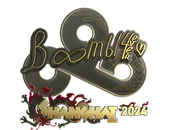 Sticker | Boombl4 (Gold) | Shanghai 2024 image