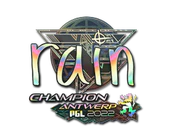 Sticker | rain (Holo, Champion) | Antwerp 2022 image