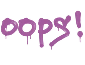 Sealed Graffiti | Oops (Bazooka Pink) image