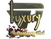 Sticker | lux (Gold) | Shanghai 2024 image