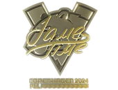 Sticker | Jame (Gold) | Copenhagen 2024 image