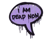 Sealed Graffiti | Dead Now (Violent Violet) image