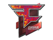 Sticker | FaZe Clan (Holo) | Boston 2018 image