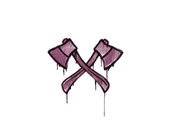 Sealed Graffiti | X-Axes (Princess Pink) image