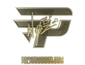 Sticker | NQZ (Gold) | Copenhagen 2024 image