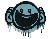 Sealed Graffiti | OMG (Wire Blue) image