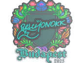 Sticker | BELCHONOKK (Embroidered) | Budapest 2025 image