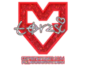 Sticker | torzsi (Glitter) | Copenhagen 2024 image