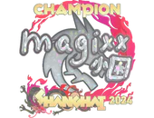 Sticker | magixx (Glitter, Champion) | Shanghai 2024 image