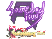 Sticker | somebody | Shanghai 2024 image