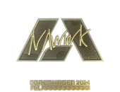 Sticker | nawwk (Gold) | Copenhagen 2024 image