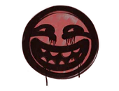 Sealed Graffiti | Smarmy (Blood Red) image