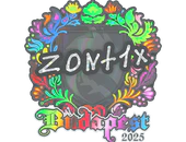 Sticker | zont1x (Holo) | Budapest 2025 image