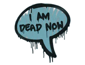 Sealed Graffiti | Dead Now (Wire Blue) image