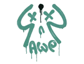 Sealed Graffiti | Recoil AWP (Frog Green) image