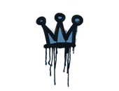 Sealed Graffiti | Little Crown (Monarch Blue) image