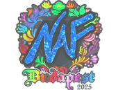 Sticker | NAF (Holo) | Budapest 2025 image