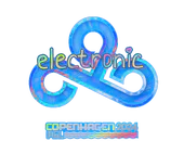 Sticker | electronic (Holo) | Copenhagen 2024 image