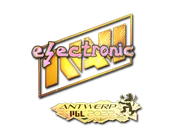 Sticker | electronic (Holo) | Antwerp 2022 image