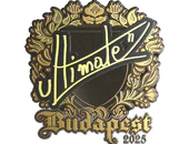 Sticker | ultimate (Gold) | Budapest 2025 image