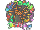 Sticker | fEAR (Holo) | Budapest 2025 image