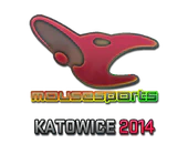 Sticker | mousesports (Holo) | Katowice 2014 image