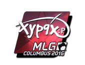 Sticker | Xyp9x (Foil) | MLG Columbus 2016 image